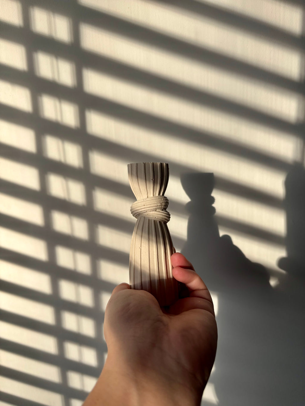 JUEGO DE PORTAVELAS DE PILAR EL NUDO