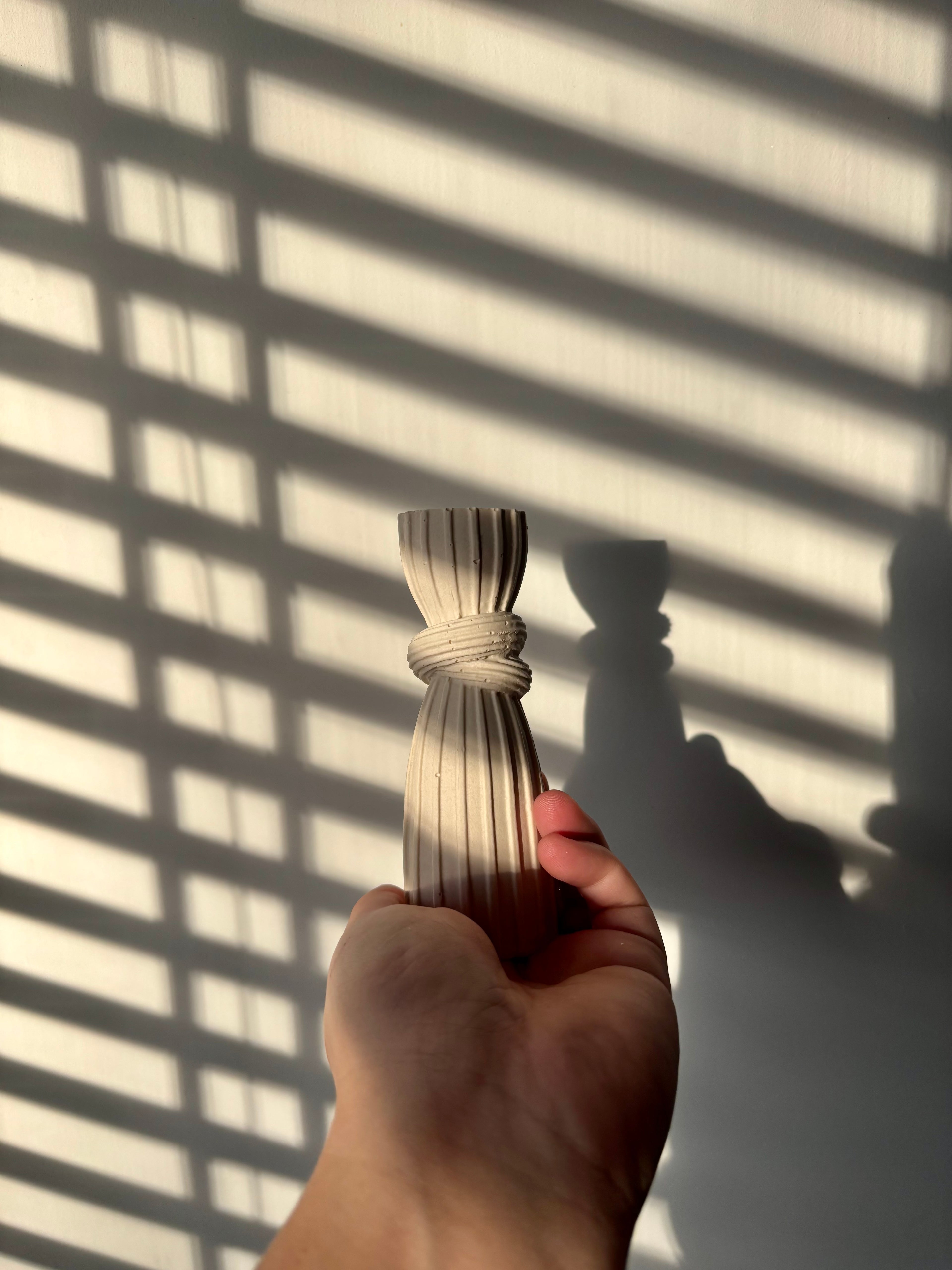 THE KNOT PILLAR CANDLE HOLDER SET