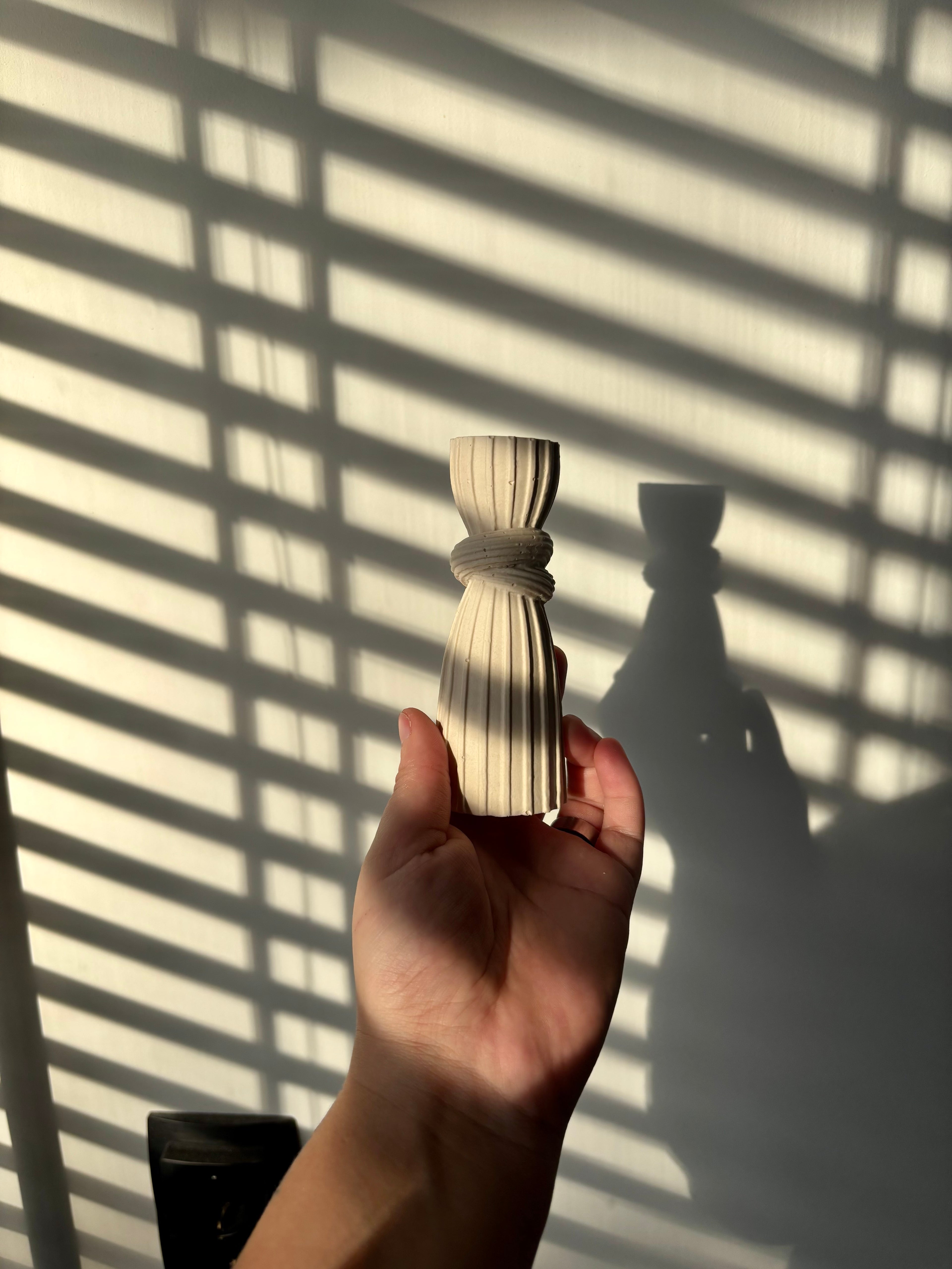 THE KNOT PILLAR CANDLE HOLDER SET